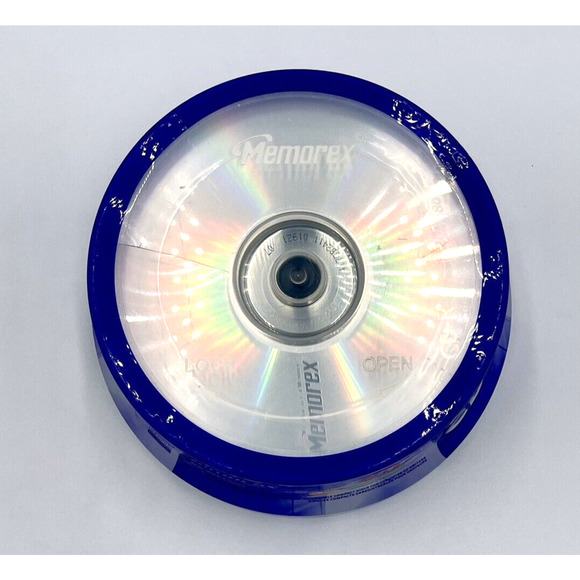 Memorex CD-R Disks 30 Pack 52X 700MB 80 Min Blank CD - New In Sealed Container - Picture 3 of 5